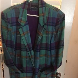 Plaid jacket